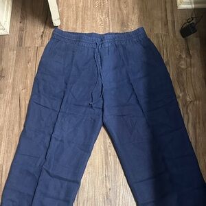 Tommy Bahama Navy Blue Joggers